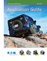 Eaton Performance differential application guide