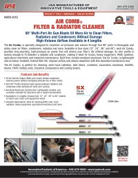 #8050-#8053 Air Comb® Sell Sheet